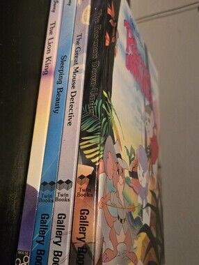 Gallery Books- Vintage DISNEY  Storybooks, 4 Titles